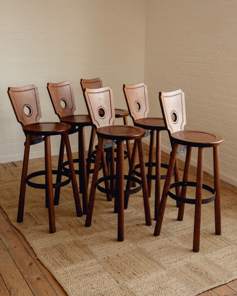 Brutalist Bar Stools - Priced Individually