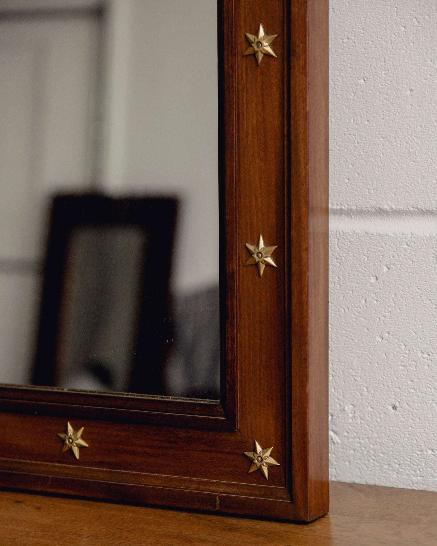 Brass Star Mirror by Maison Carlian