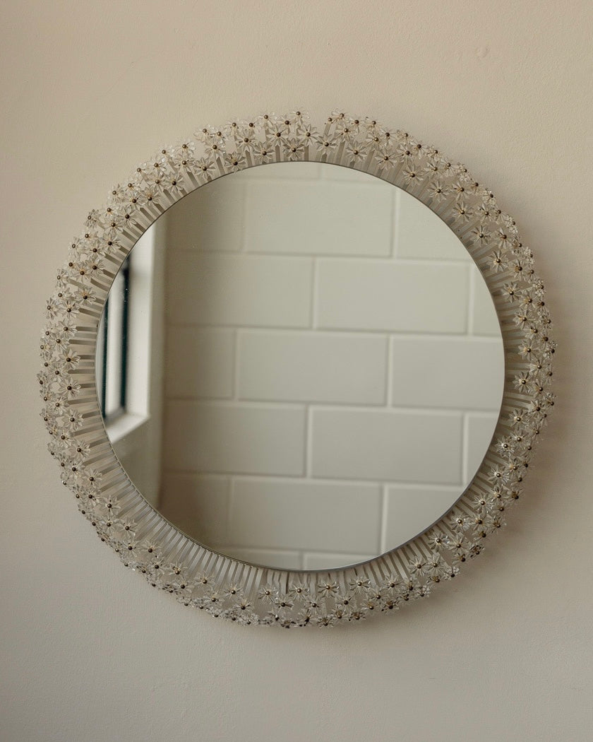 Mid Century Backlit Mirror by Emil Stejner