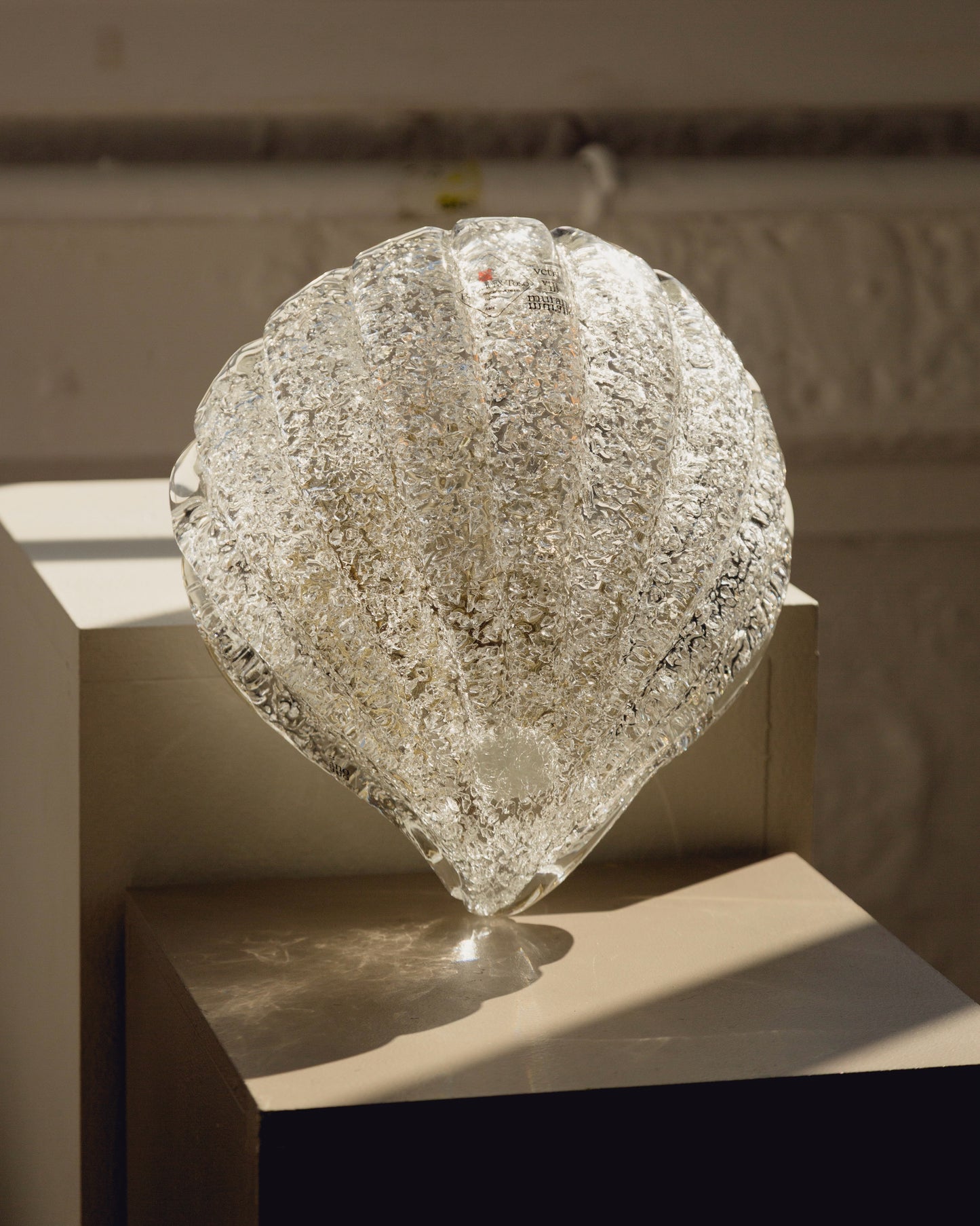 Pair of Barovier & Toso Shell Wall Lights