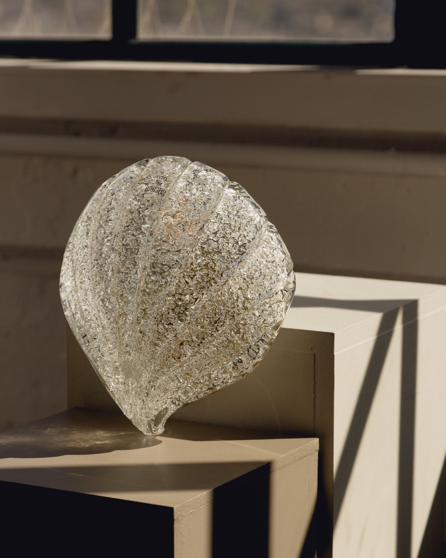 Pair of Barovier & Toso Shell Wall Lights