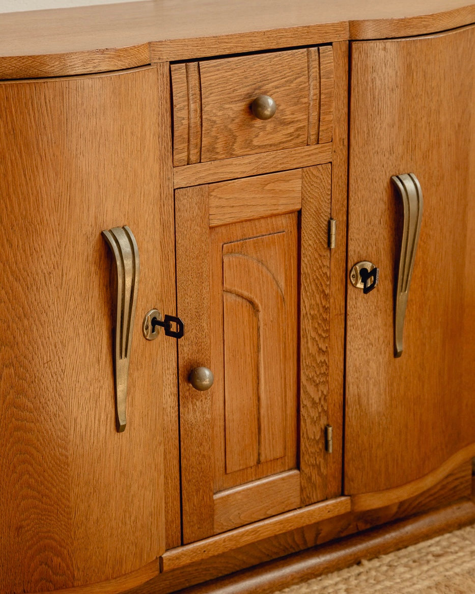Art Deco Oak Sideboard