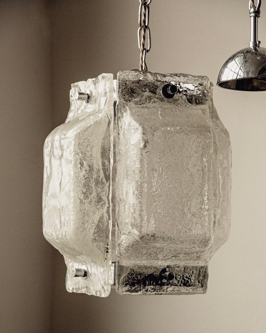 Italian Glass Pendant Light