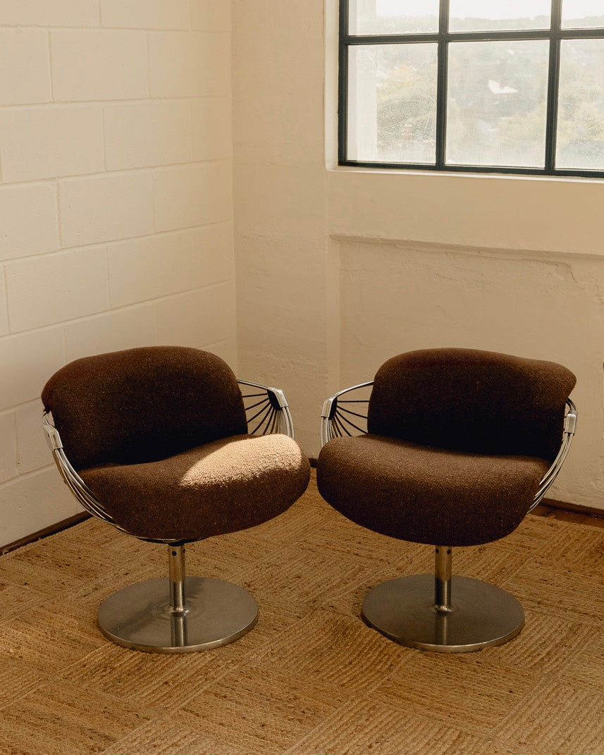 Atomic Ball Chairs by Rudi Verelst