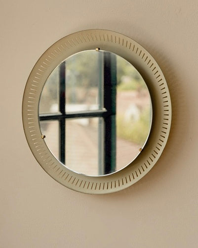 Mid Century Backlit Mirror by Egon Hillebrand