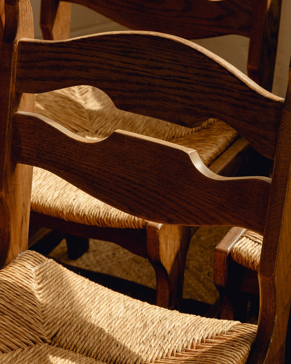 Guillerme & Chambron Razor Back Chairs