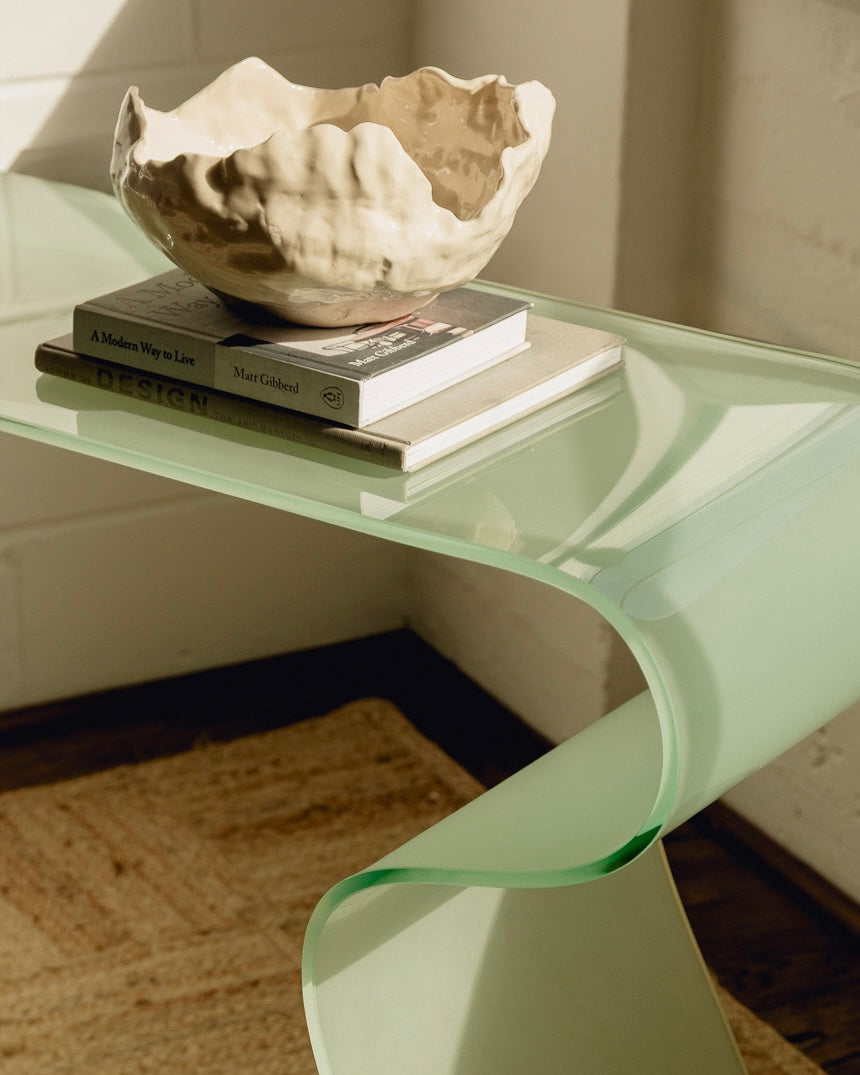 Italian Glass Console