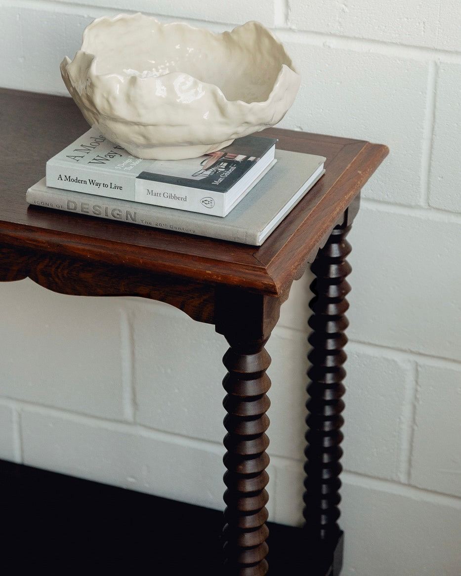 Wavy Edge Console Table