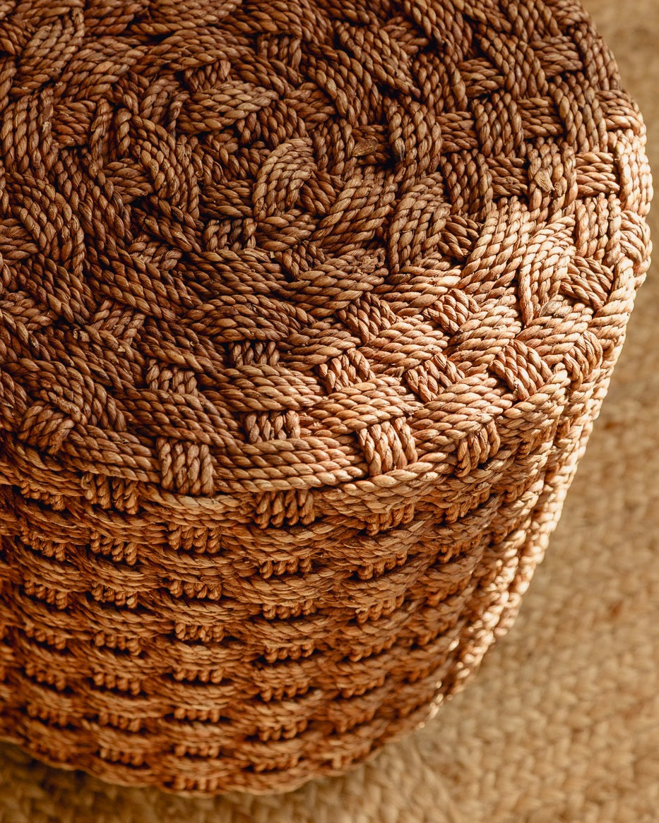 French Rope Stools in the style of Audoux Minet