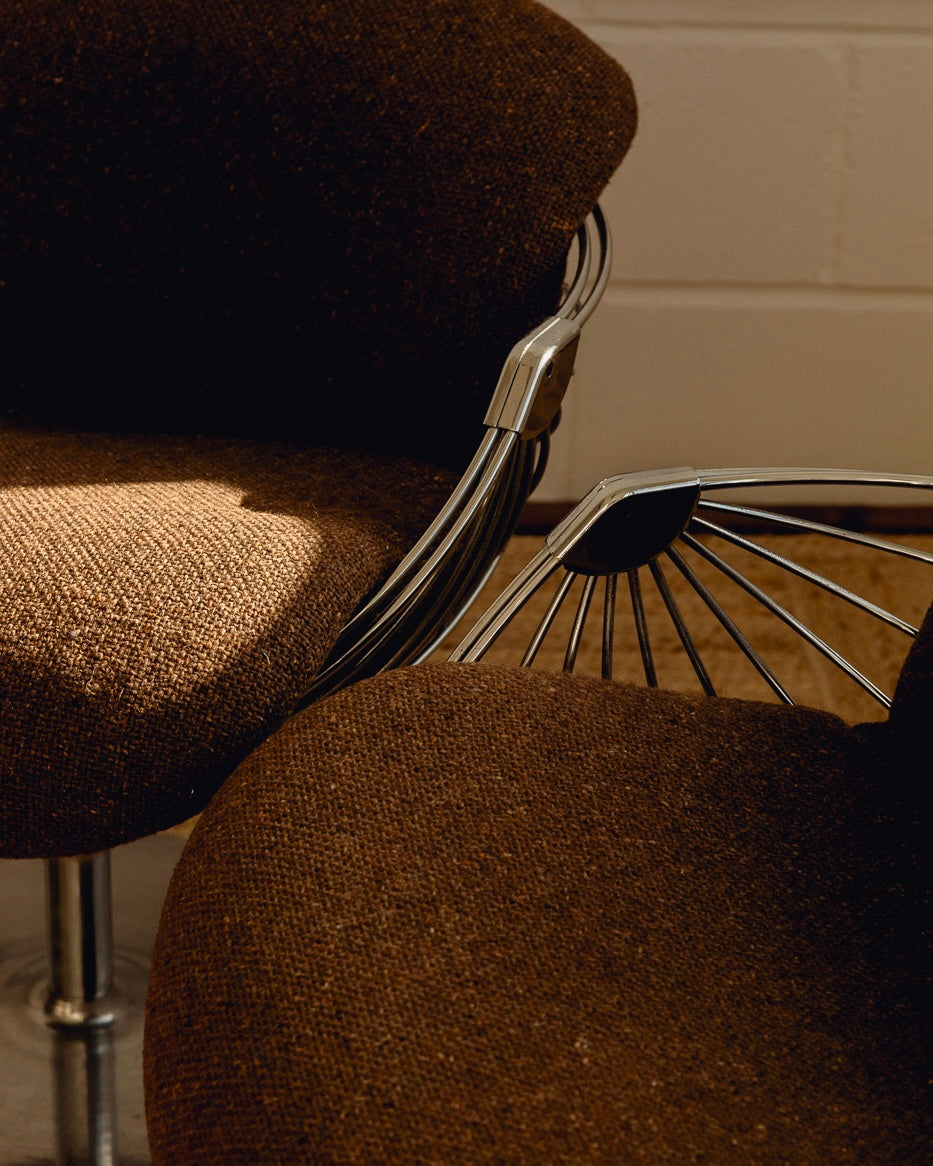 Atomic Ball Chairs by Rudi Verelst