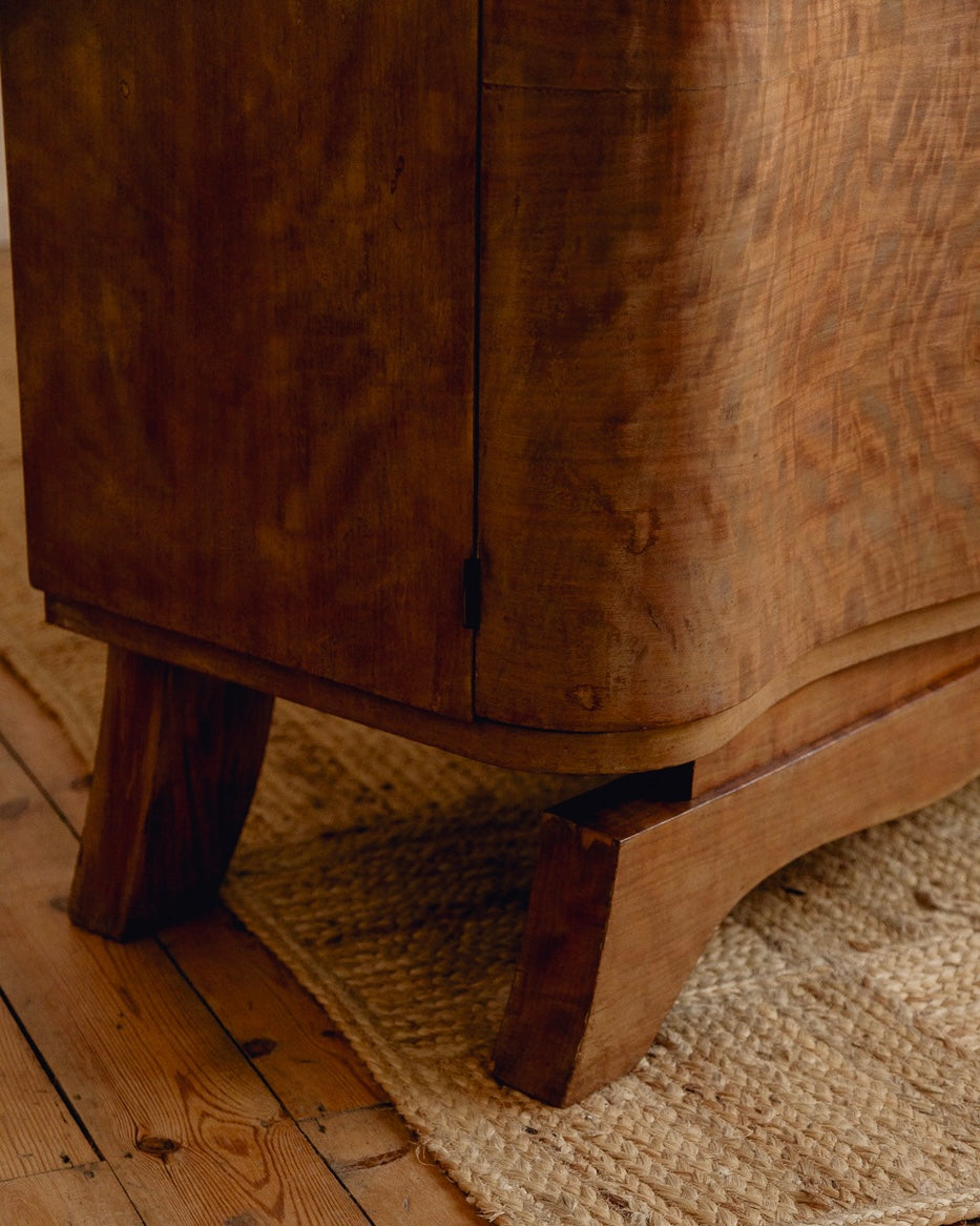 Art Deco Walnut Sideboard