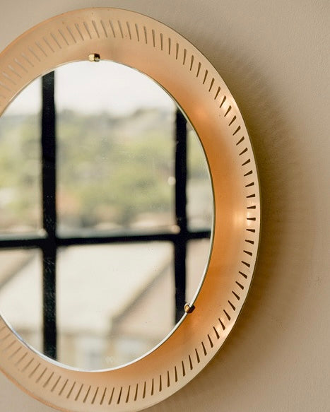 Mid Century Backlit Mirror by Egon Hillebrand
