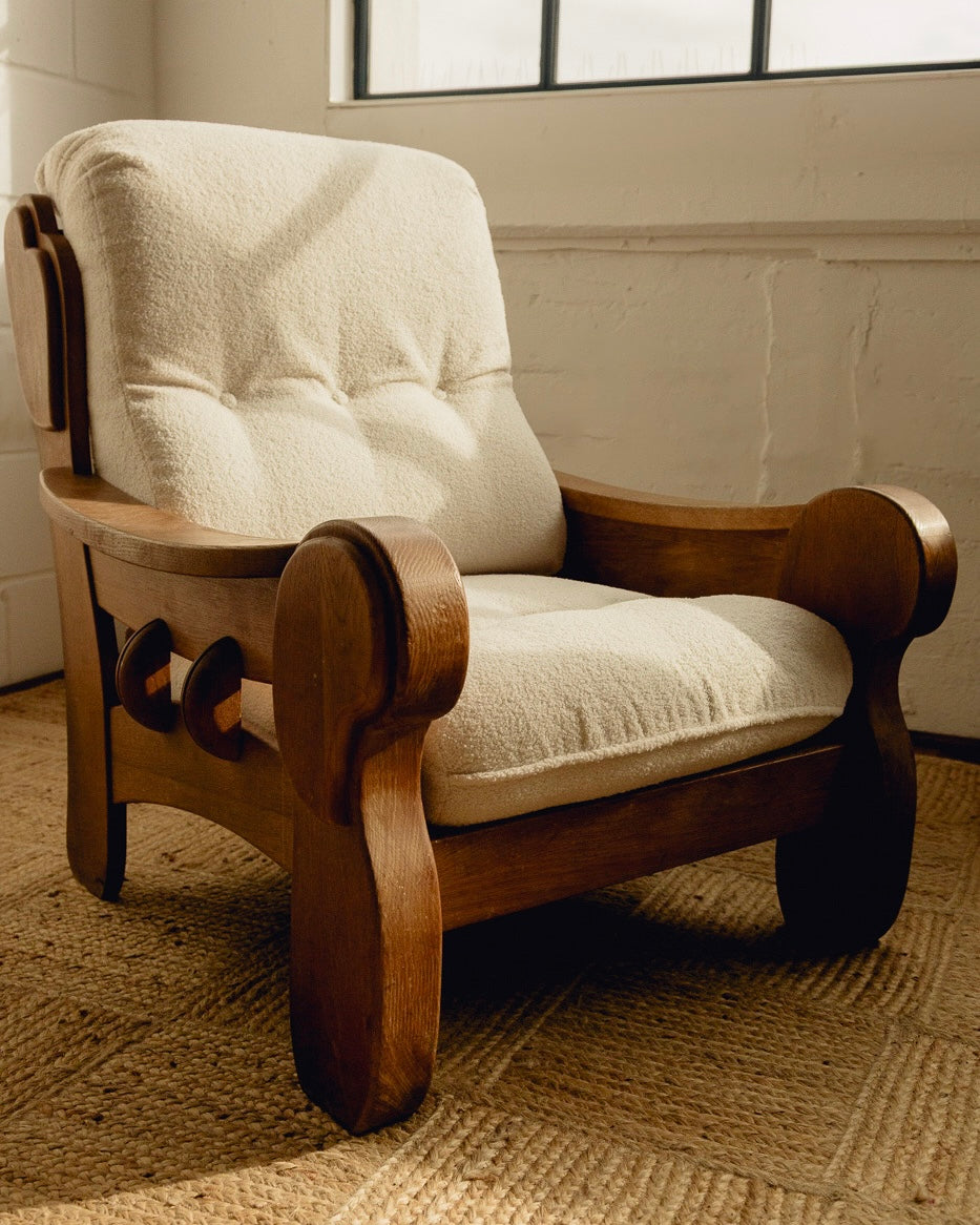 Brutalist Armchair