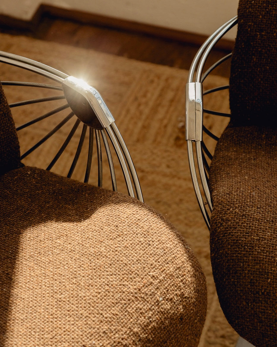 Atomic Ball Chairs by Rudi Verelst