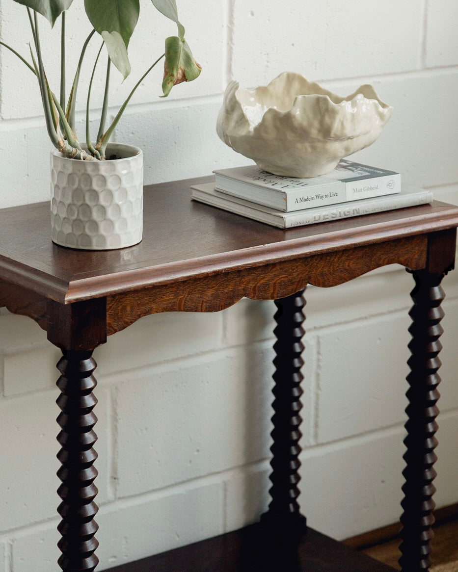 Wavy Edge Console Table