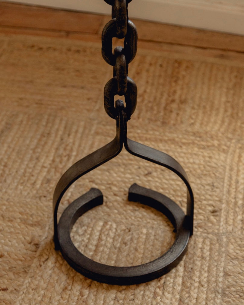 Brutalist Chain Floor Lamp