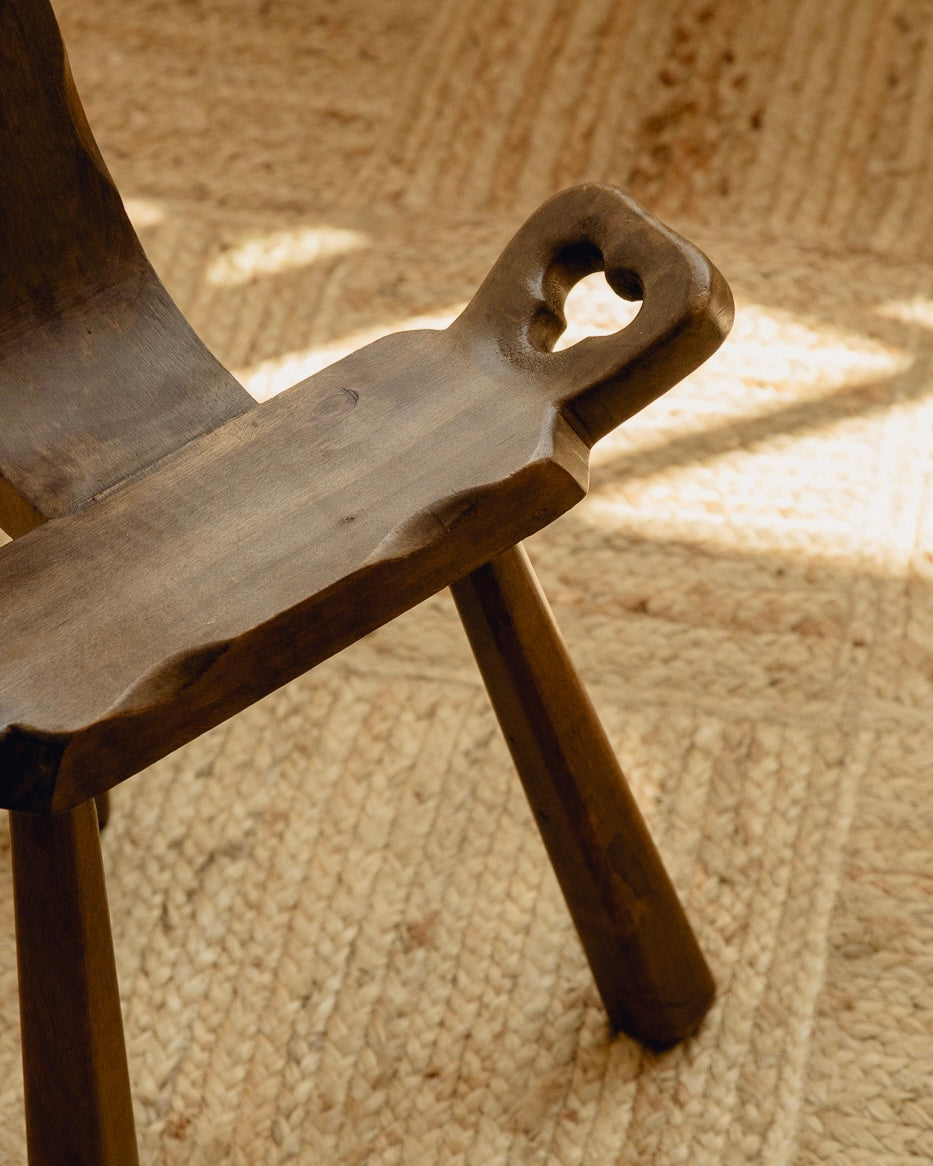 Brutalist Spanish Tripod Stools