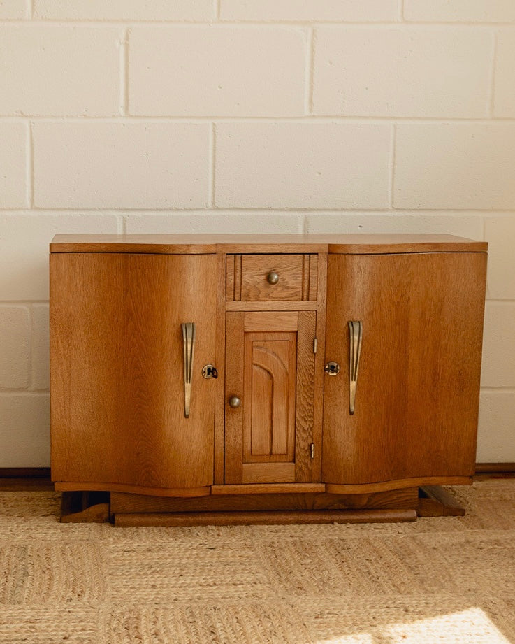 Art Deco Oak Sideboard