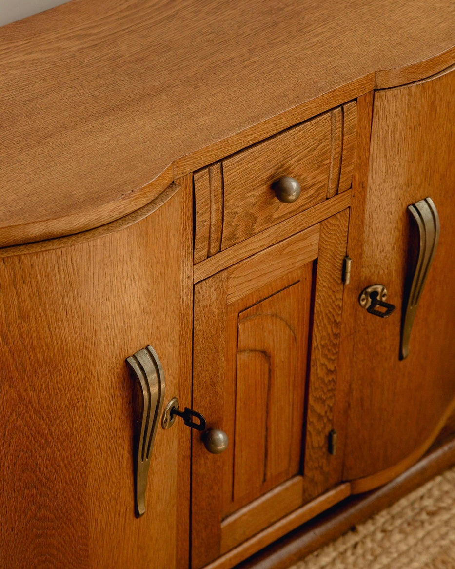 Art Deco Oak Sideboard