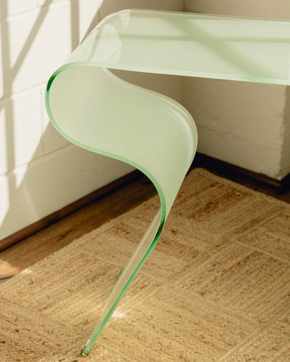 Italian Glass Console