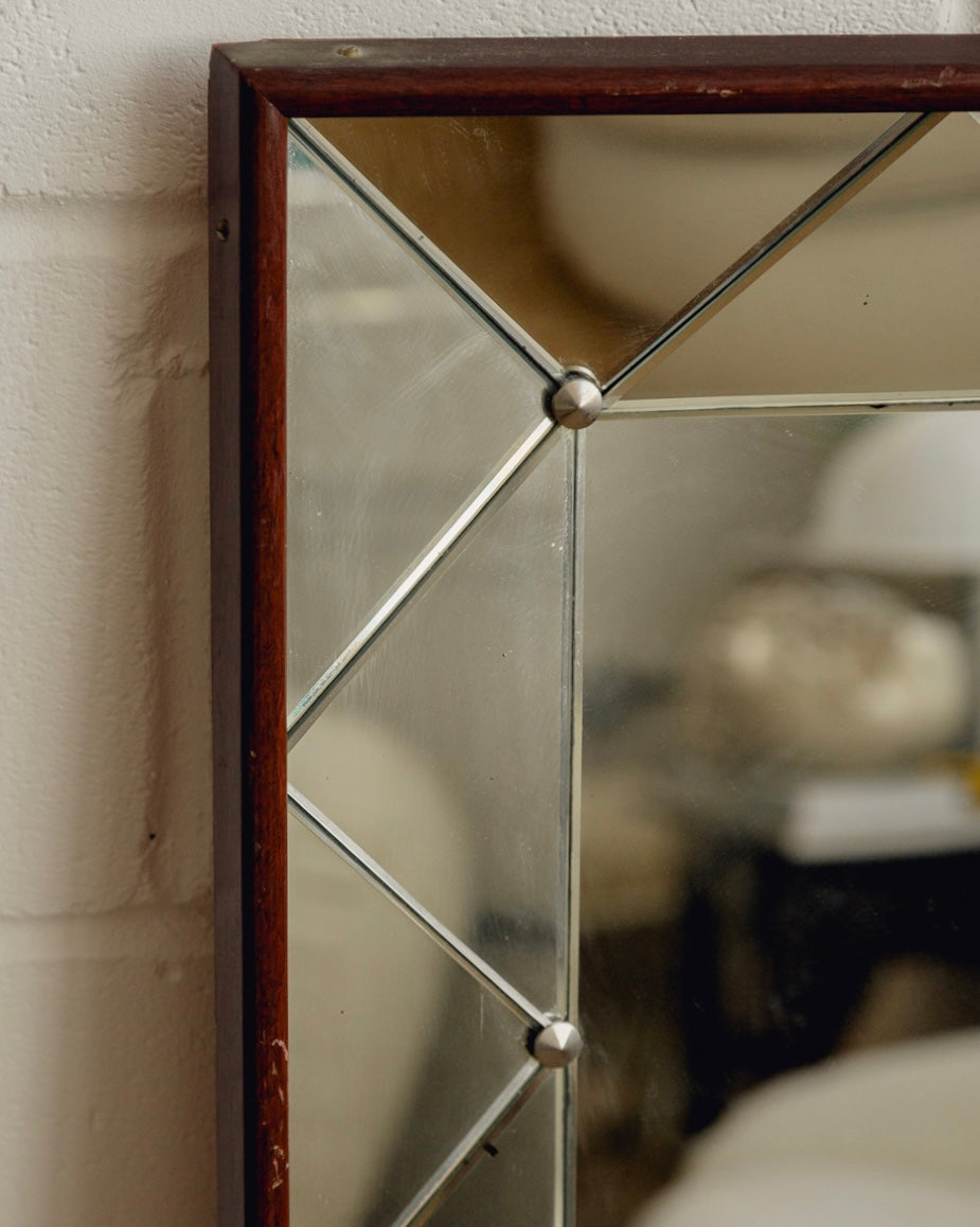 Mid Century Full Length Swedish Mirror