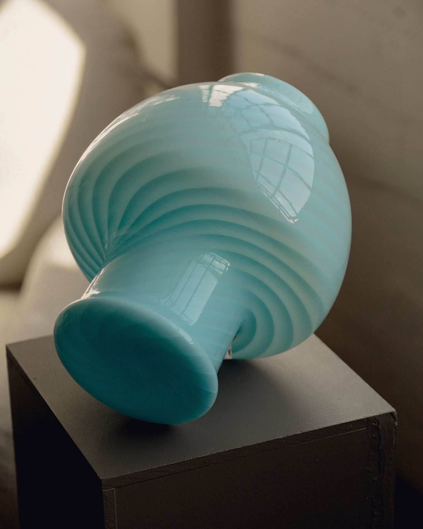 Blue Vetri Murano Lamp