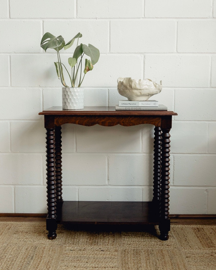 Wavy Edge Console Table