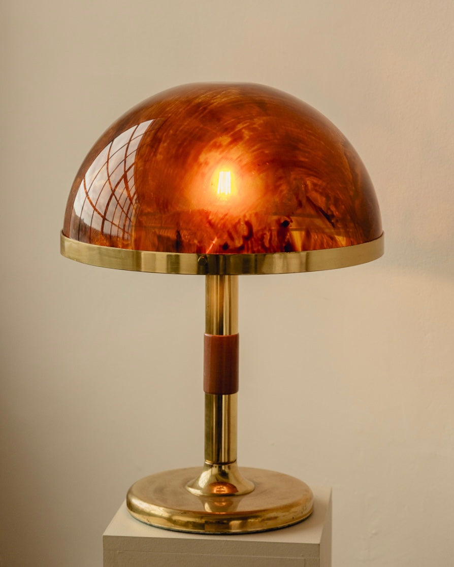 Temde Leuchten Brass Table Lamp