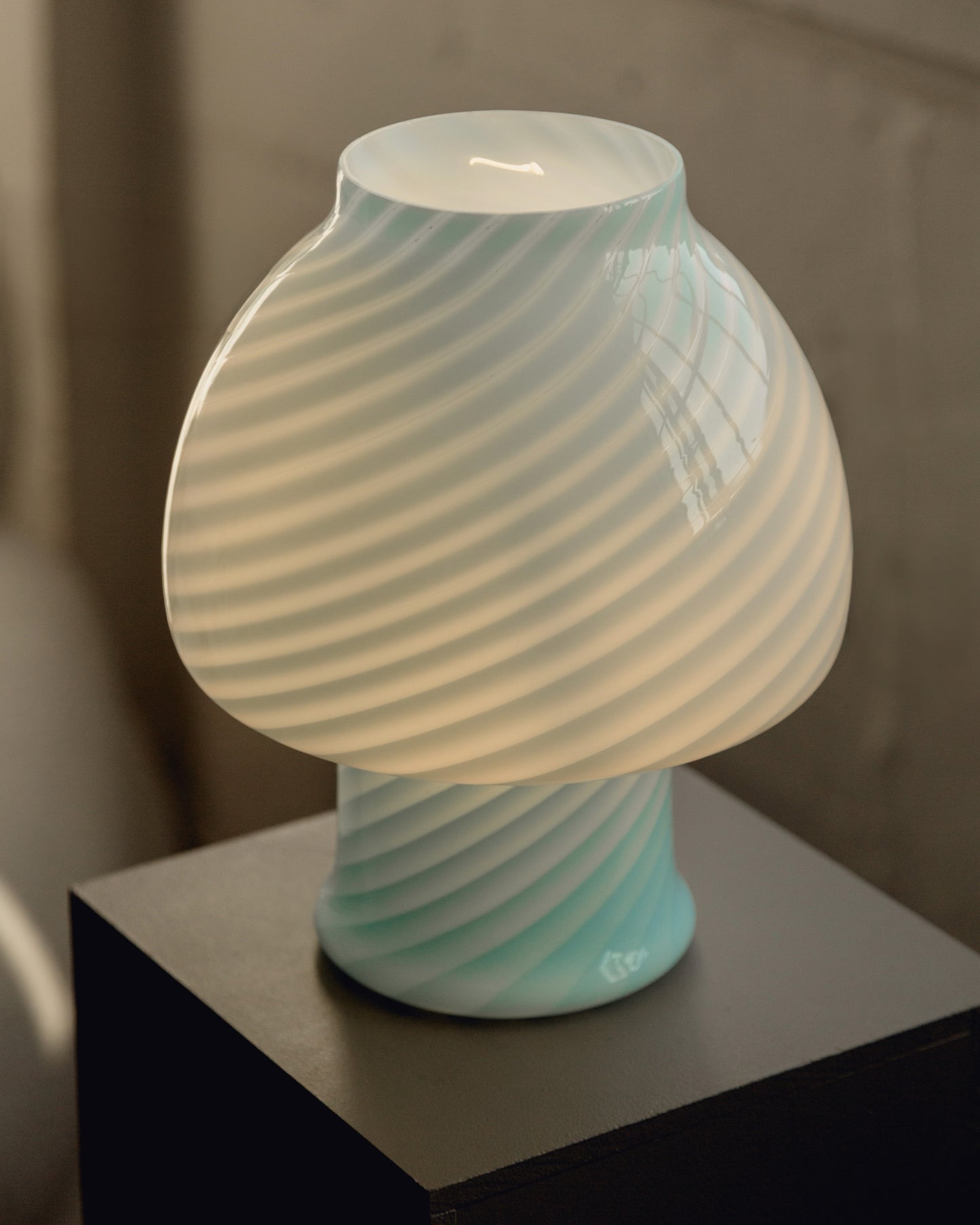 Blue Vetri Murano Lamp