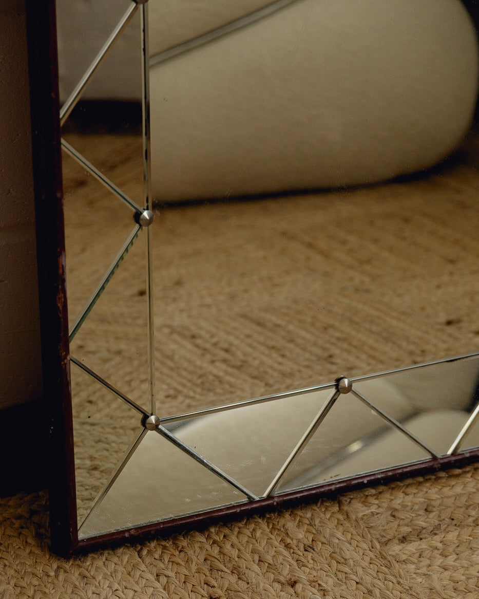 Mid Century Full Length Swedish Mirror