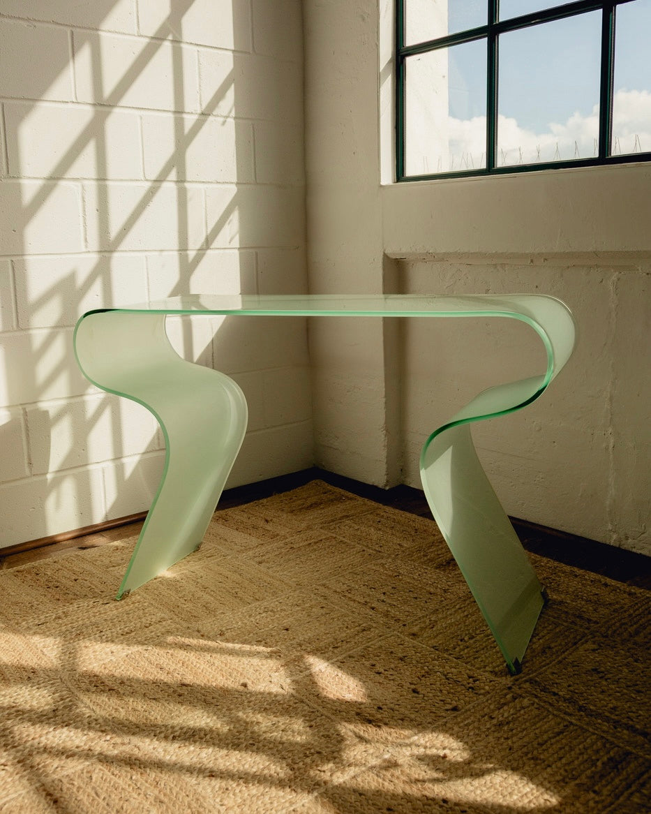 Italian Glass Console