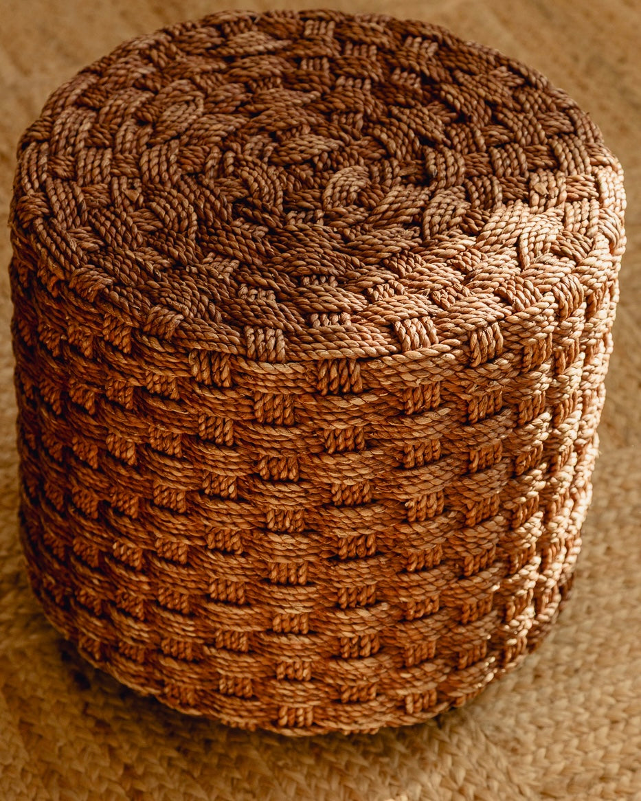 French Rope Stools in the style of Audoux Minet