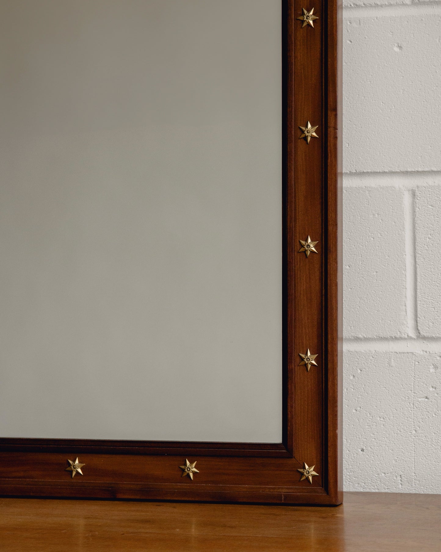 Brass Star Mirror by Maison Carlian