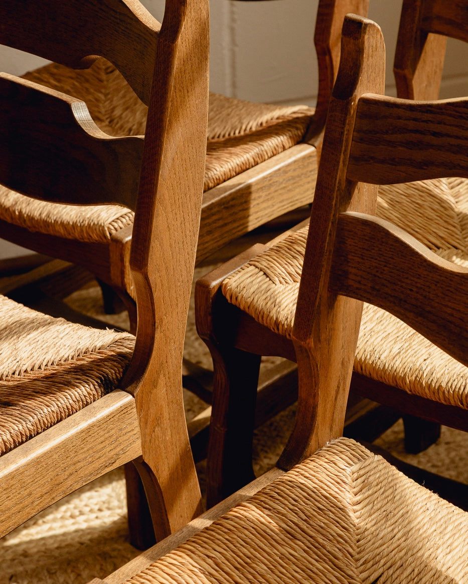 Guillerme & Chambron Razor Back Chairs