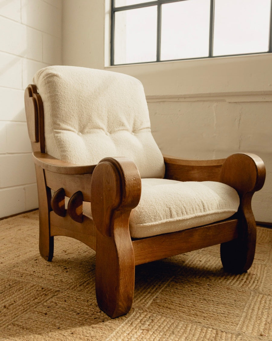 Brutalist Armchair