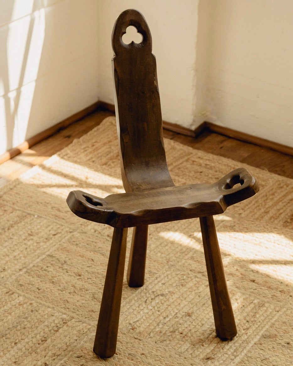 Brutalist Spanish Tripod Stools