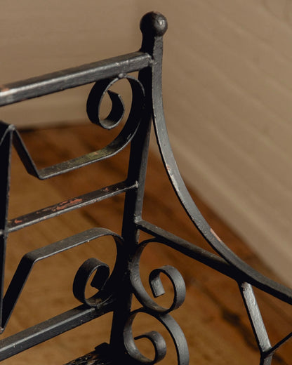 Wrought Iron Bench