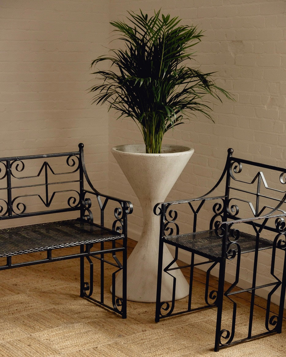 Wrought Iron Bench
