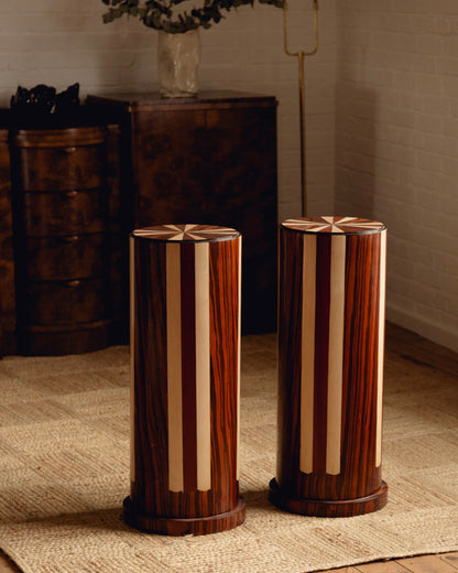 Pair of Art Deco Revival Pedestals