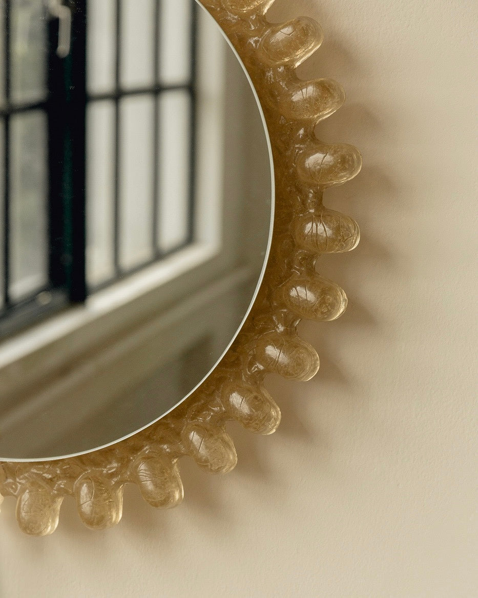 Mid Century Backlit Mirror by Egon Hillebrand