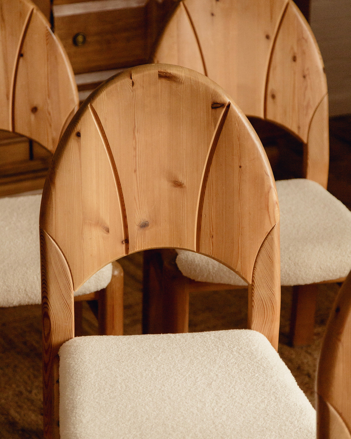 Danish Tulip Back Dining Chairs
