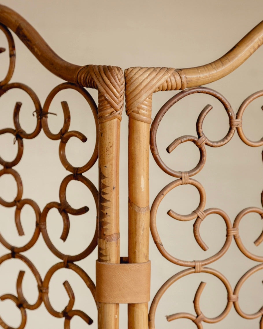 Bamboo Folding Screen