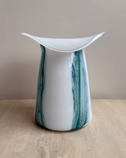 Striped Murano Vase