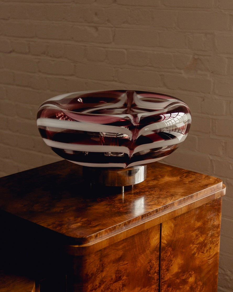 Large Murano Mazzega Lamp
