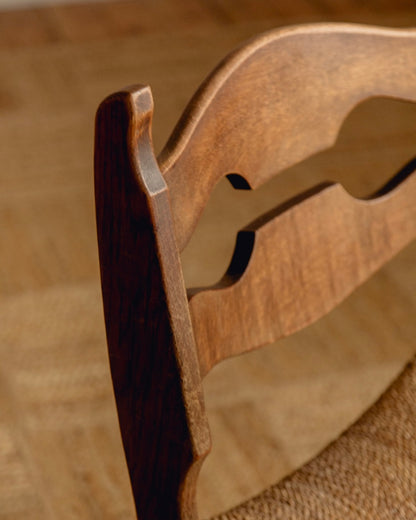 Guillerme & Chambron Razor Back Dining Chairs