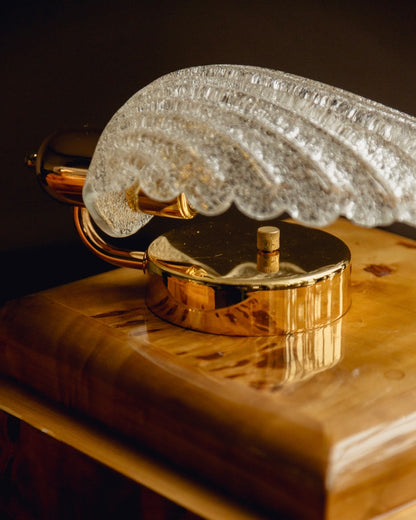 Pair of Murano Scalloped Wall Lights