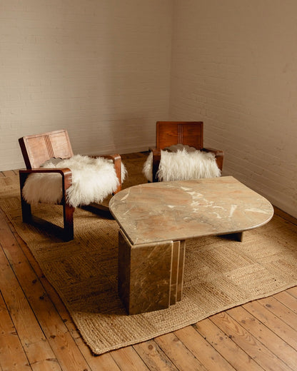 Blush Marble Coffee Table