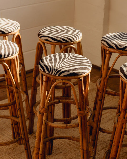 Bamboo Bar Stools - Priced Individually