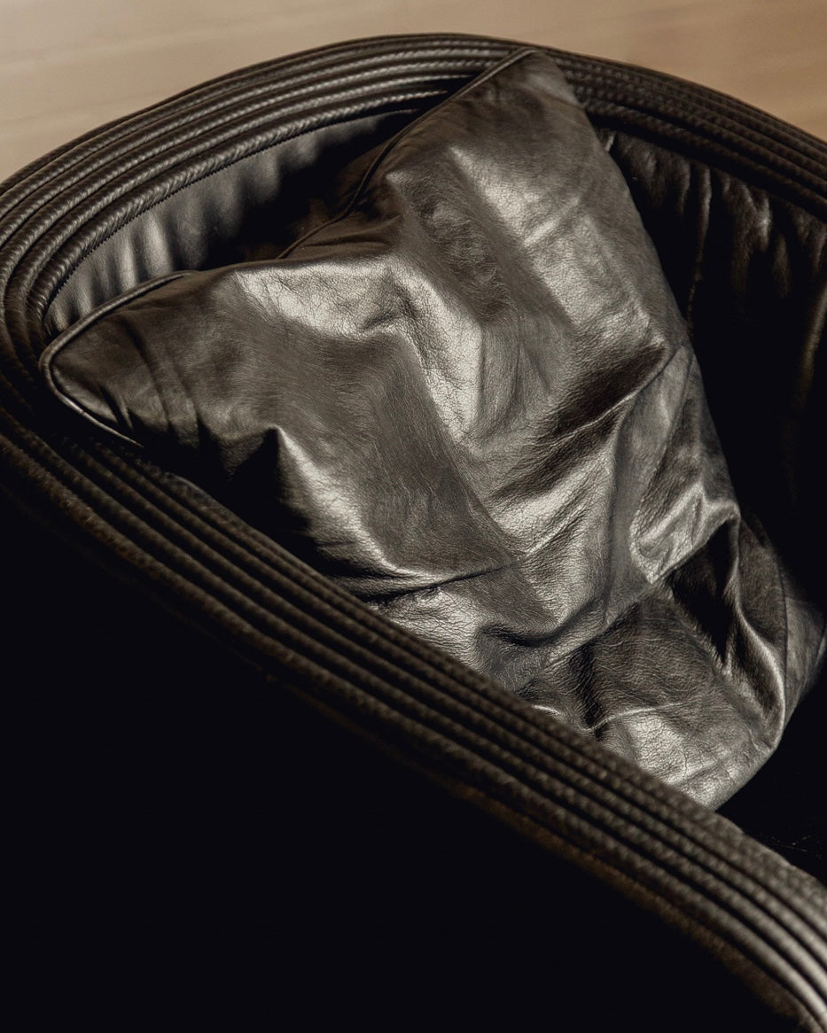 Tub Leather Armchairs