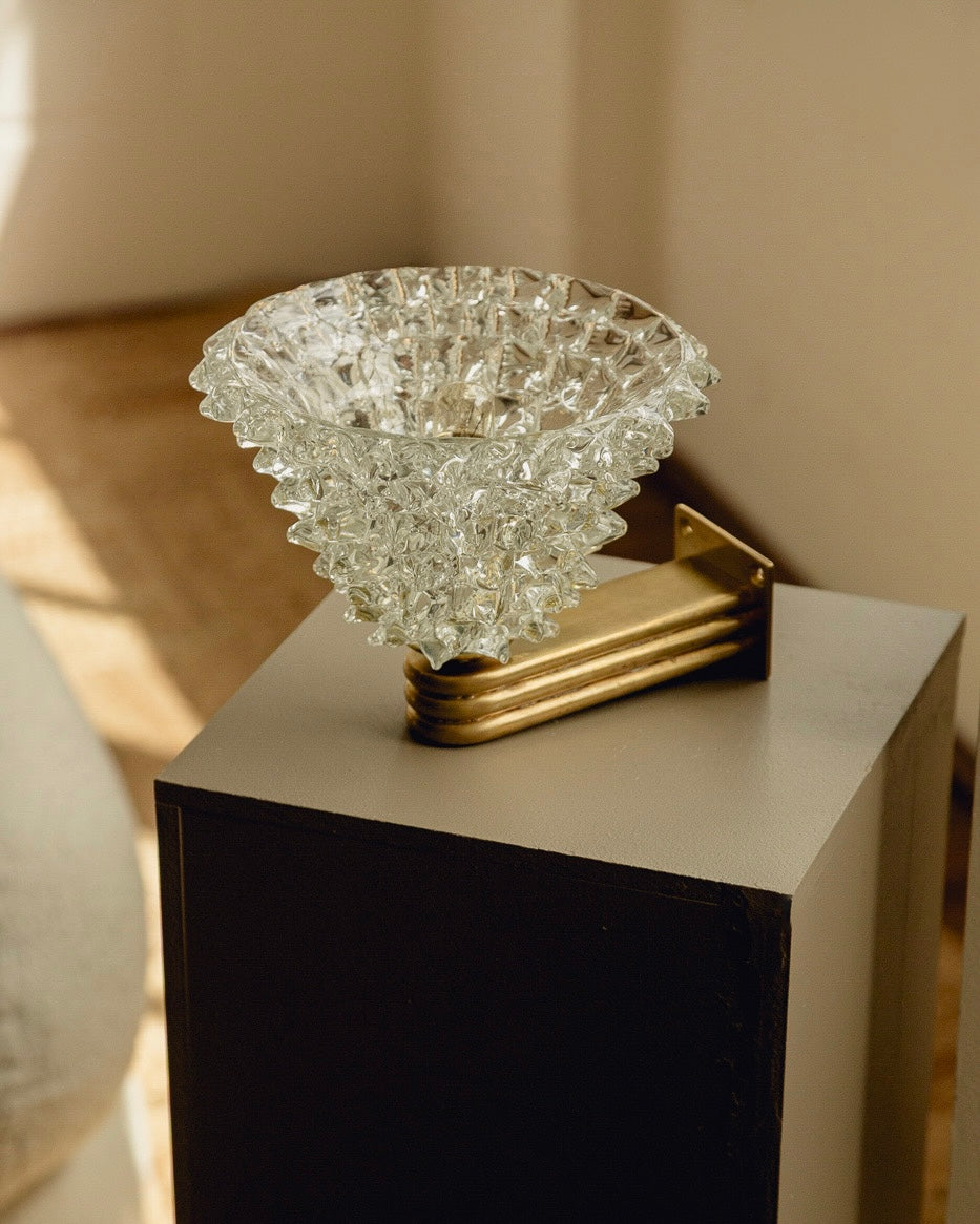 Pair of Barovier & Toso Murano Wall Lights
